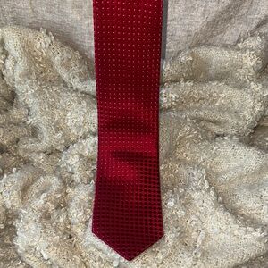Donald J. Trump MAGA 100% Silk Handmade Red Tie